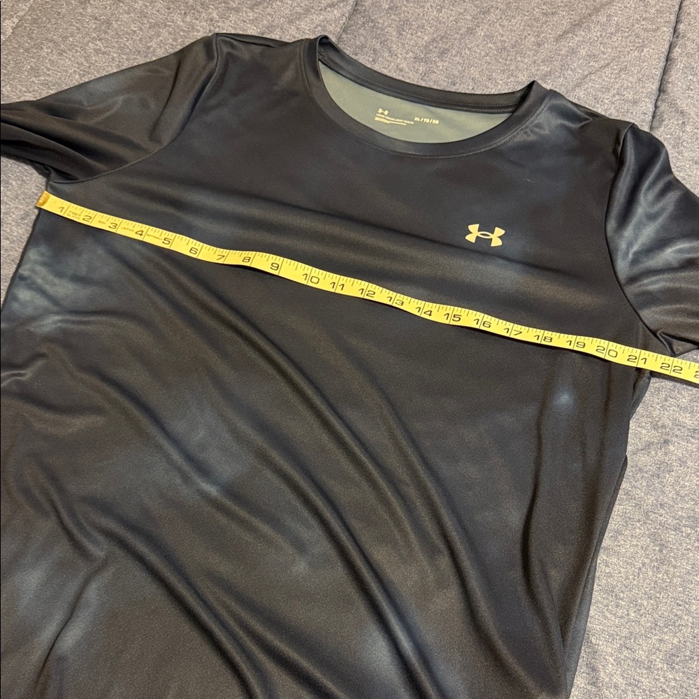 Under Armour Women's Dark Blue Marble Long Sleeve Tee - Picture 4 of 5